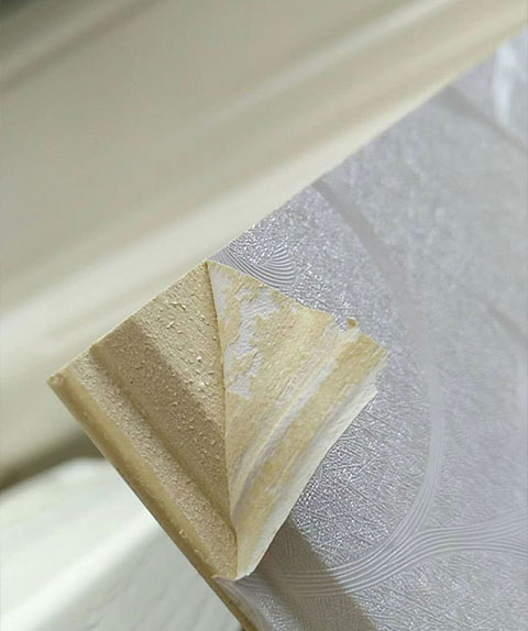 Aqua-fundatur PVC murum panel membrana coating tenaces